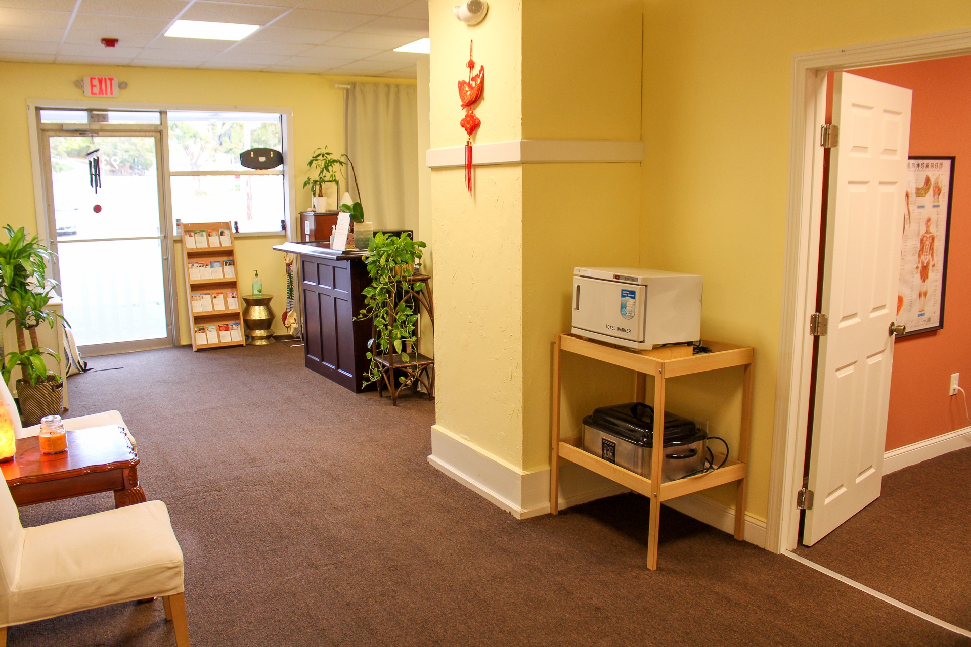 Clinic waiting area